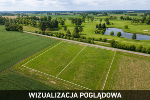 Działki budowlane Gowino przy Sierra Golf – wizualizacja poglądowa